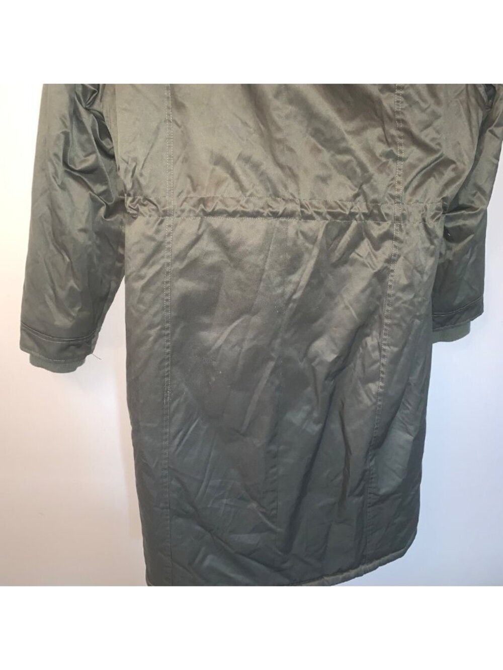 Torrid Green Long Parka Faux Fur Hood 3X - Picture 10 of 16